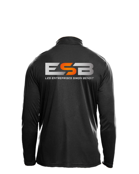 ESB - 1/4 zip polyester