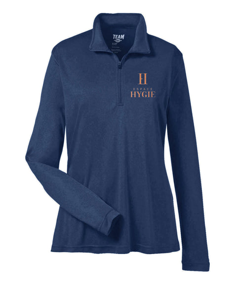 Hygie - 3/4 zip femme - Polyester