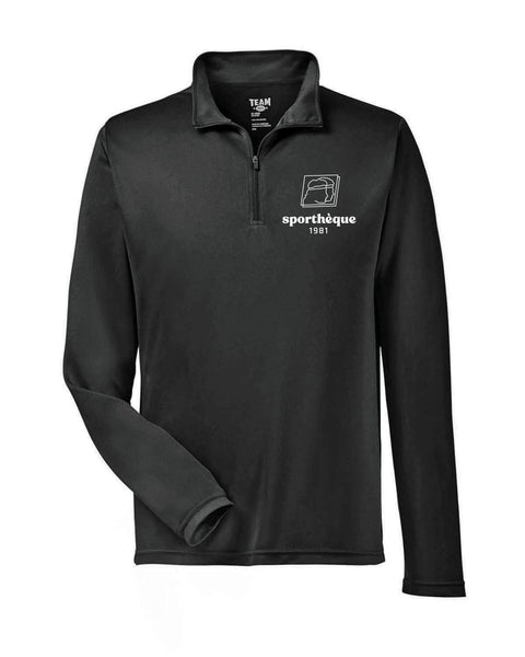 Sporthèque - 3/4 zip homme - polyester