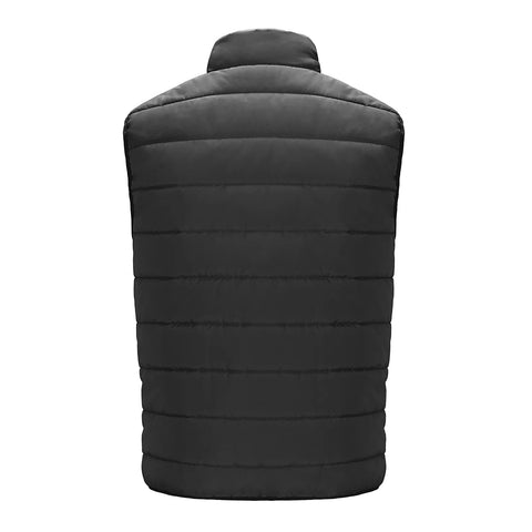 Shop Santé - Sleeveless puffer jacket with embroidery - Men