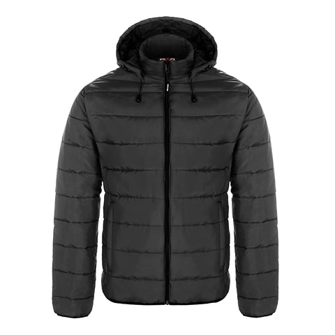 L00980 - Manteau Bouffant avec Capuchon Amovible - Homme