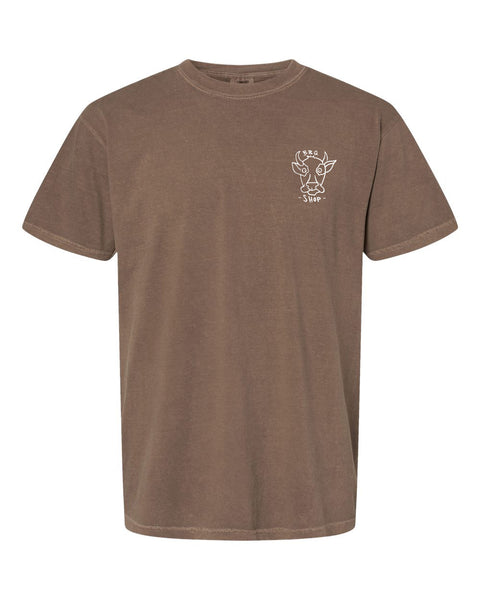 BBQ SHOP - T-shirt Bull- Homme