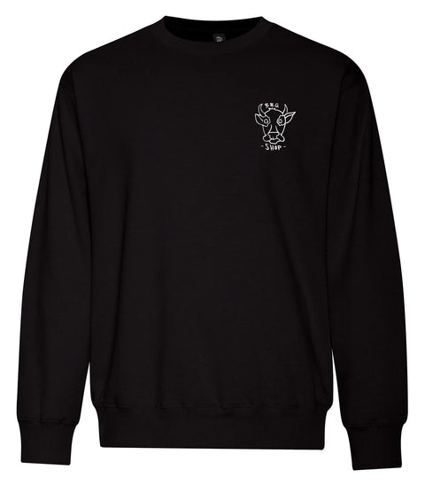 BBQ SHOP - Crewneck bull - Unisexe