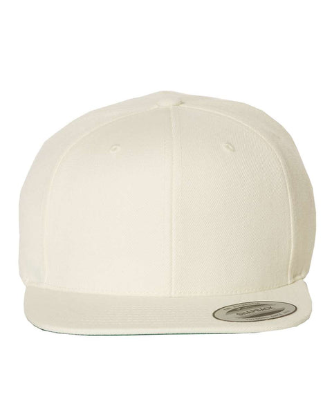 6089M - Adjustable flat peak cap