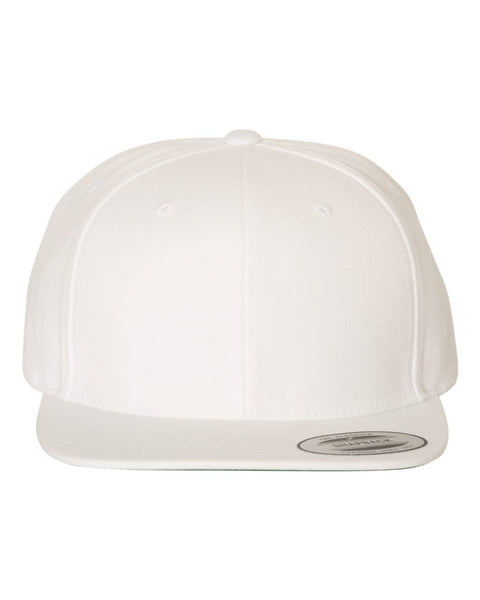 6089M - Adjustable flat peak cap