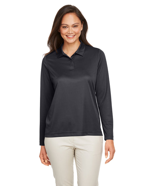 Polo manche longue Femme - polyester