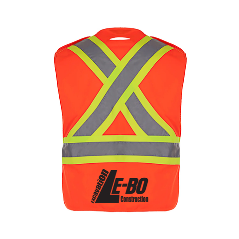 Le Bo Construction - Dossard Haute-Visibilité