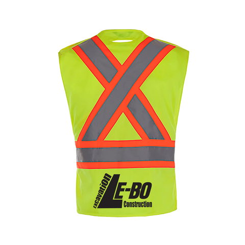 Le Bo Construction - Dossard Haute-Visibilité