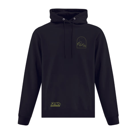 24h Tremblant - Hoodie Noir
