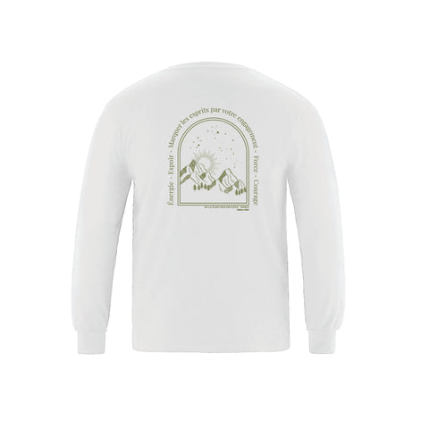 24h Tremblant - Manche longue Blanc