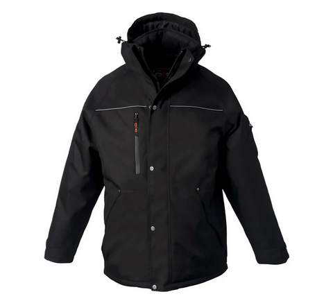 L01100 - Defender - Parka Isolée Robuste avec Capuchon Amovible