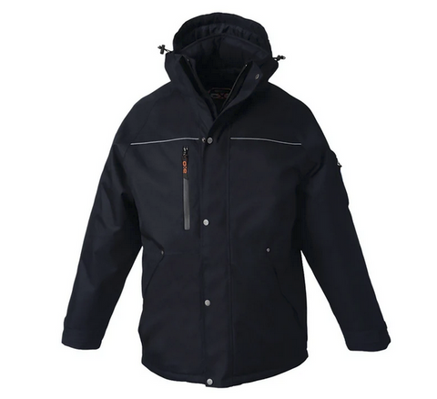 L01100 - Defender - Parka Isolée Robuste avec Capuchon Amovible
