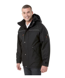 L01100 - Defender - Parka Isolée Robuste avec Capuchon Amovible