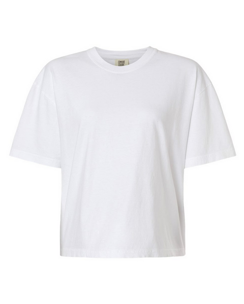 3023CL - T-shirt épais de coupe carrée pour femmes