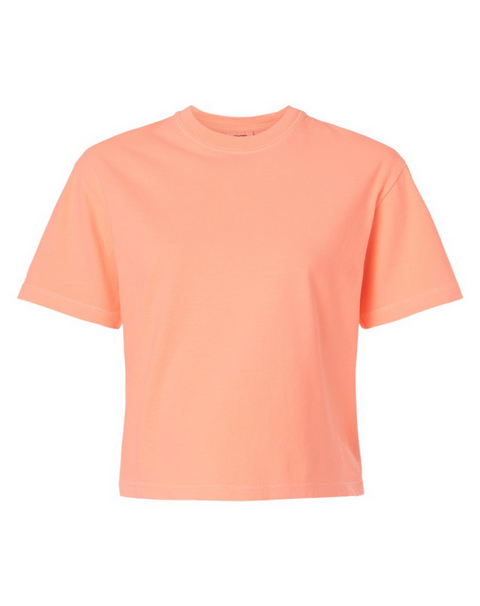 3023CL - T-shirt épais de coupe carrée pour femmes