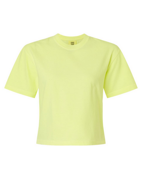 3023CL - T-shirt épais de coupe carrée pour femmes