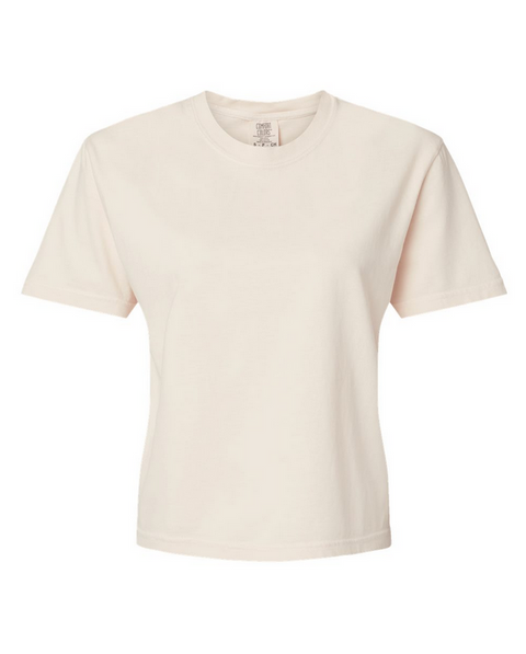 3023CL - T-shirt épais de coupe carrée pour femmes