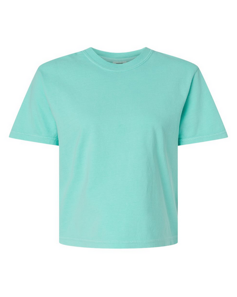 3023CL - T-shirt épais de coupe carrée pour femmes