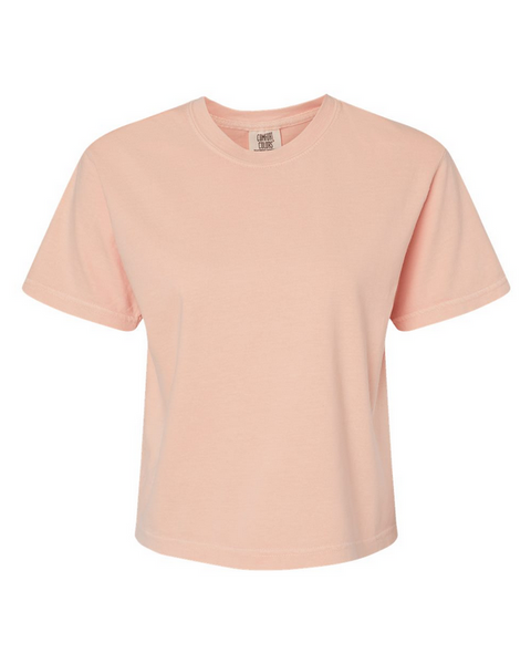 3023CL - T-shirt épais de coupe carrée pour femmes