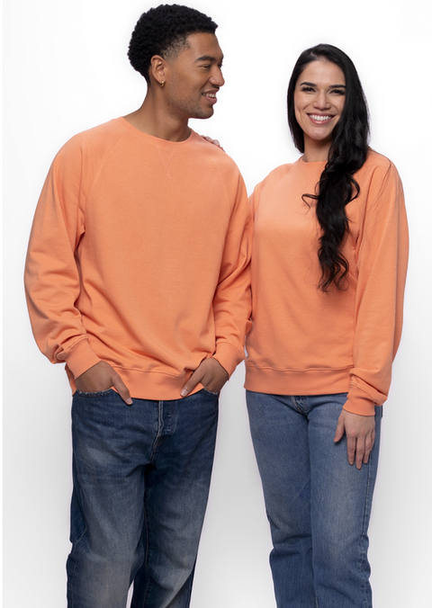 KOI2057 - TERRY FRENCH ELEMENT Crew Neck Sweater