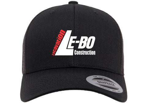Le-Bo Construction - Casquette à Filet- Broderie