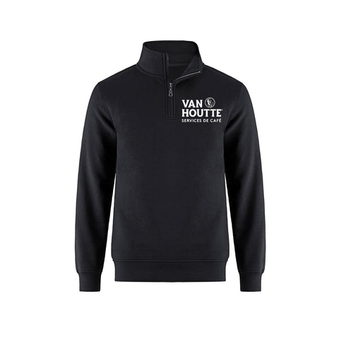 VAN HOUTTE -  Chandail à Glissière 1/4 en Molleton - Unisexe