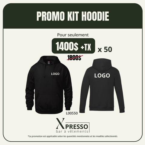 Promo - 50 Hoodies