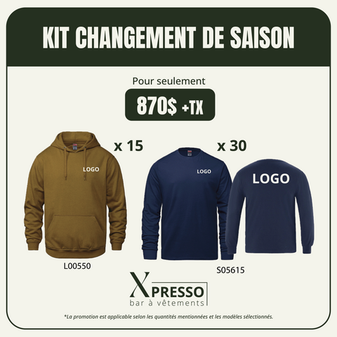 Kit changement de saison - hiver