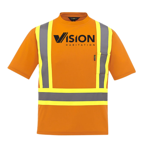 Le Bo Construction - High Visibility Polyester T-shirt