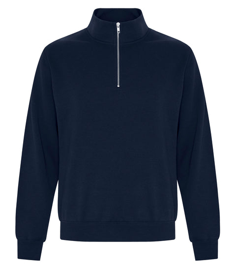 2700 - Coton ouaté 1/4 zip Unisexe - Coton/Polyester