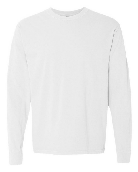 6014 - T-shirt manches longues épais teinté en pièce