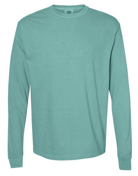 6014 - T-shirt manches longues épais teinté en pièce