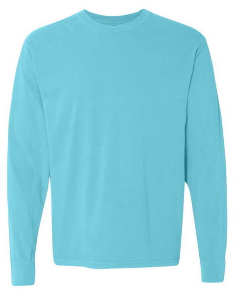 6014 - T-shirt manches longues épais teinté en pièce