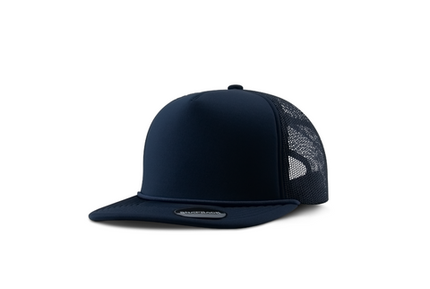 DF14 - Casquette traditionnelle à 5 panneaux en mousse avec cordon