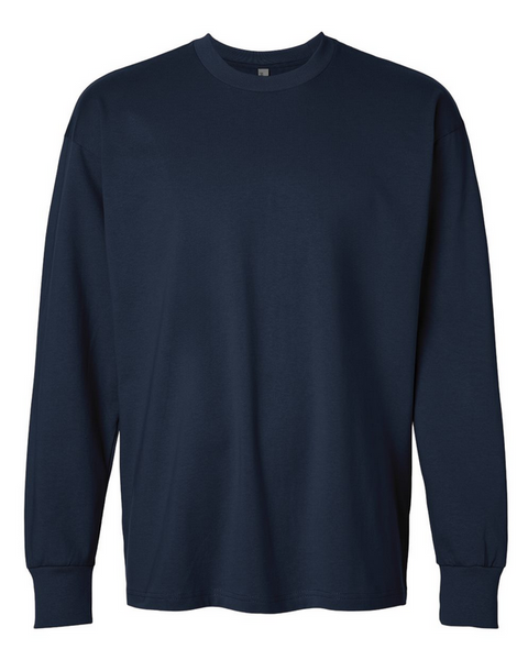 7211 - T-shirt Unisexe à manches longues en coton épais