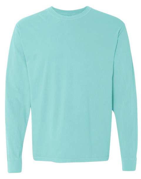 6014 - T-shirt manches longues épais teinté en pièce