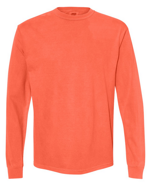 6014 - T-shirt manches longues épais teinté en pièce