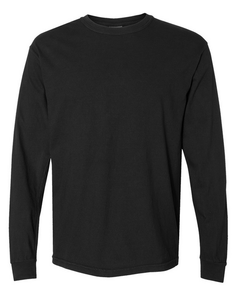 6014 - T-shirt manches longues épais teinté en pièce