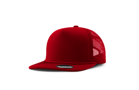 DF14 - Casquette traditionnelle à 5 panneaux en mousse avec cordon