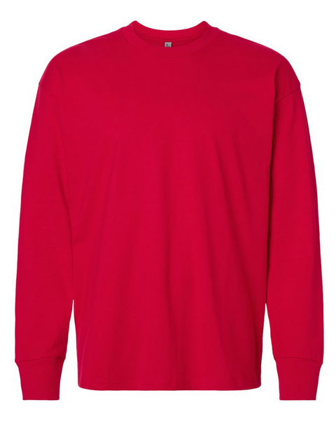 7211 - T-shirt Unisexe à manches longues en coton épais