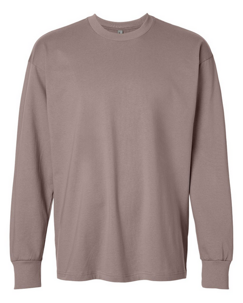 7211 - T-shirt Unisexe à manches longues en coton épais