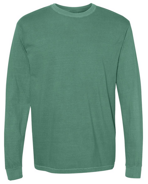 6014 - T-shirt manches longues épais teinté en pièce